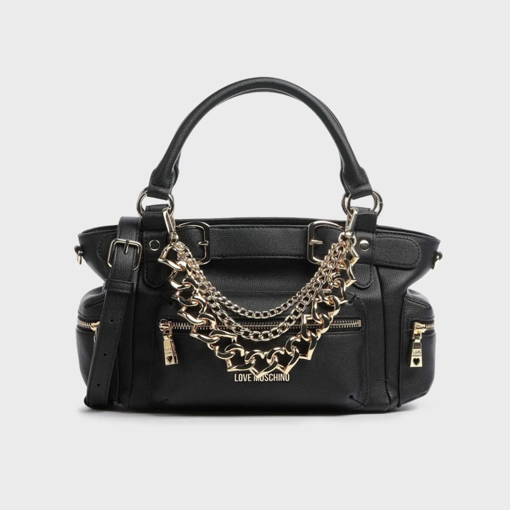 Love Moschino bag with chain
